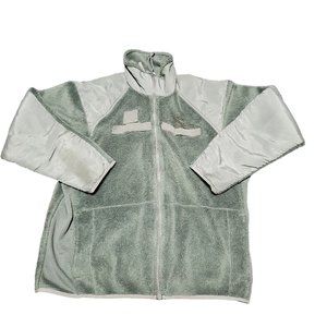 US Military Gen III Fleece Cold Weather Jacket 8415-01-551-2368 Size Medium HOLE